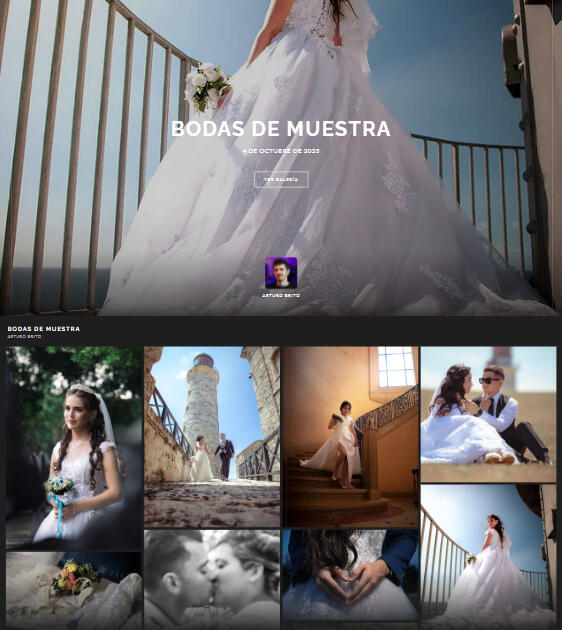 Galería de muestra de bodas